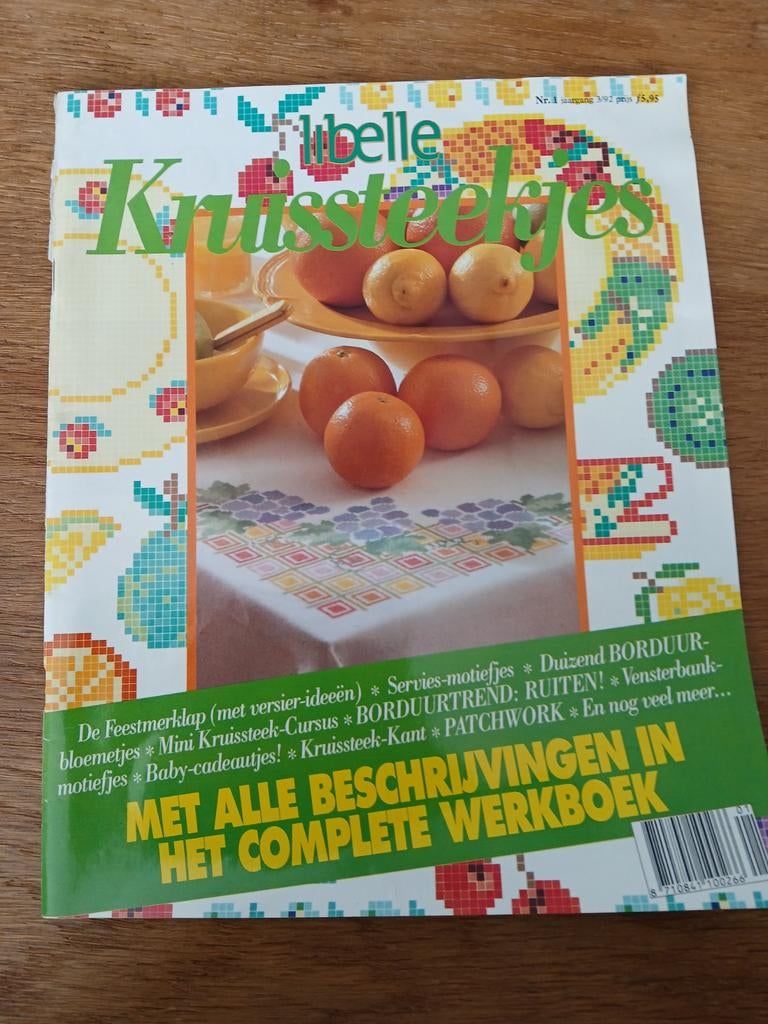Libelle Kruissteekjes (1992), Ophalen of Verzenden, Zo goed als nieuw, Handborduren, Patroon