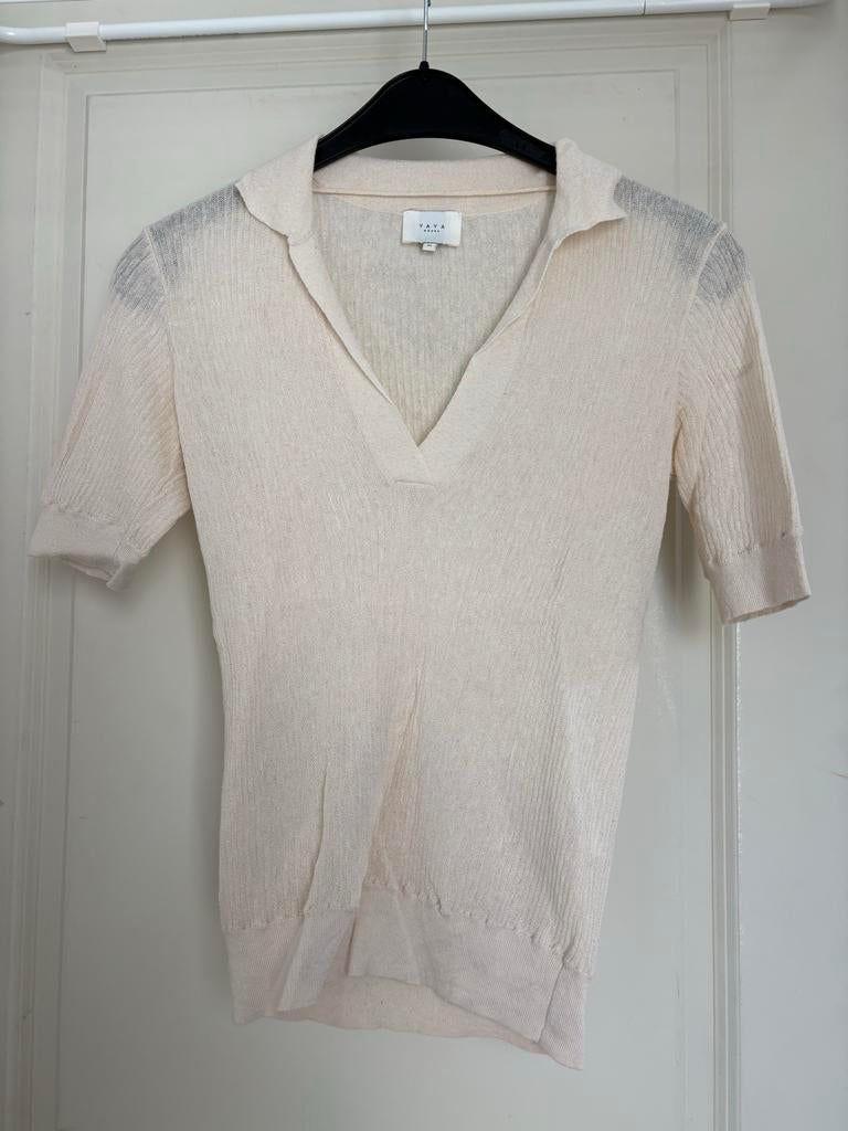 YAYA T-shirt met korte mouwen, Beige, Ophalen of Verzenden, Zo goed als nieuw, Korte mouw