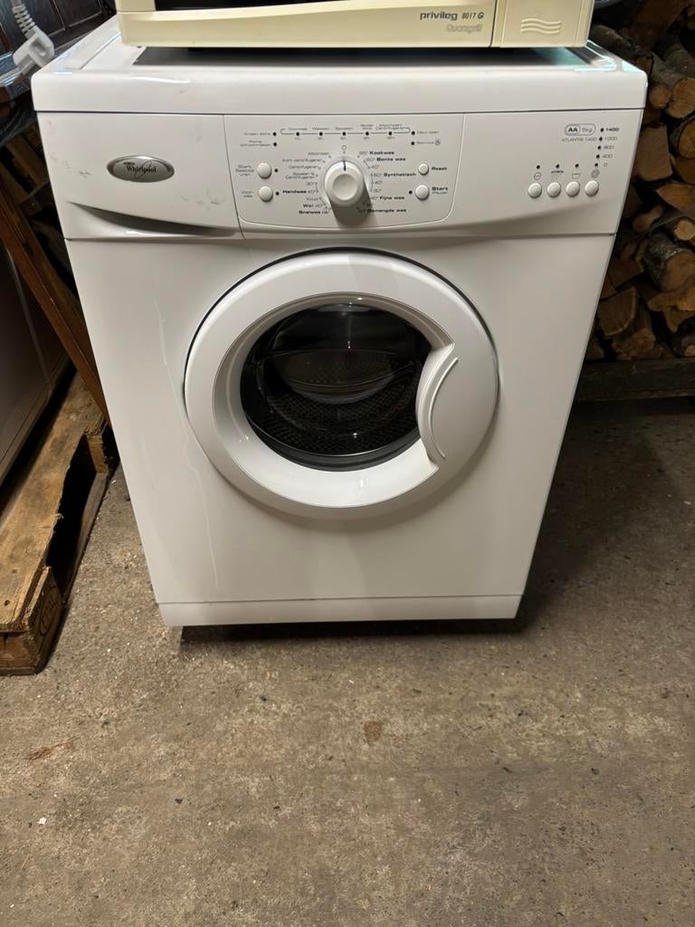 Whirlpool wasmachine Atlantis 1400, 1200 tot 1600 toeren, 4 tot 6 kg, Ophalen of Verzenden, Zo goed als nieuw