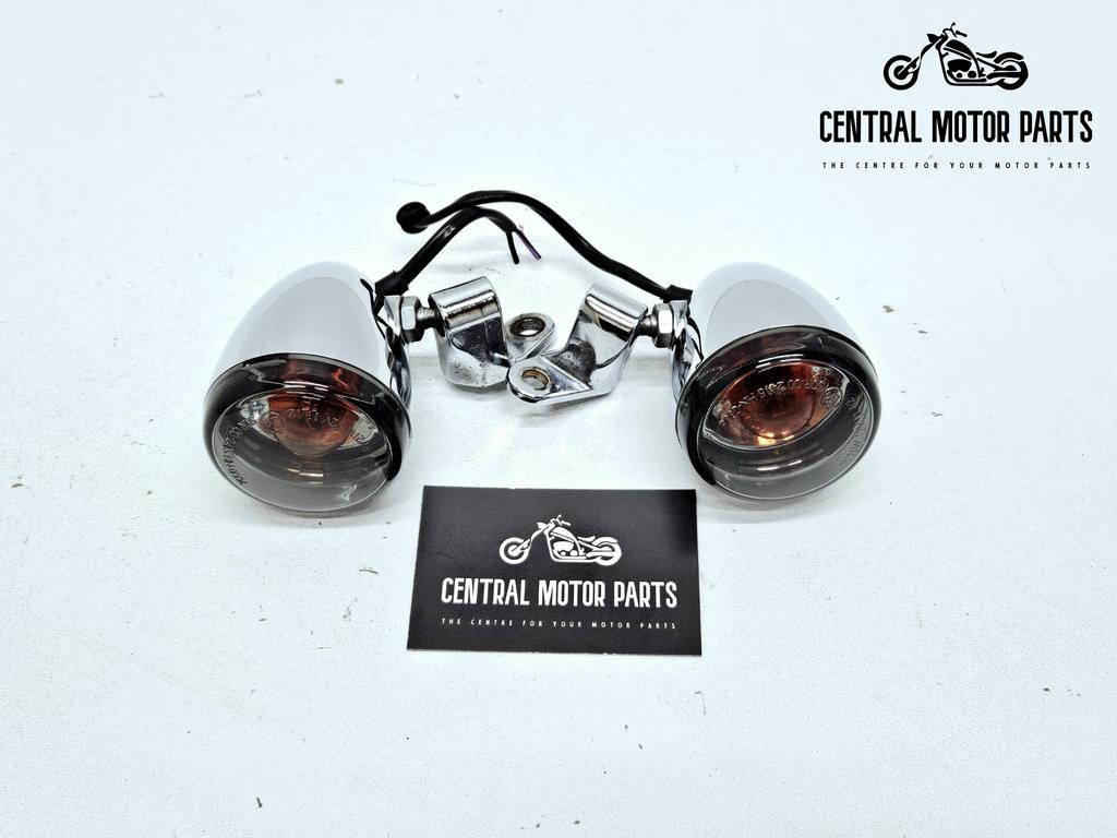 Chromen Knipperlicht voorkant voor Dyna, Niet ingevuld, Gebruikt, Niet ingevuld, Ophalen of Verzenden