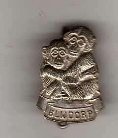 Speldje DIERENPARK BLIJDORP APEN ROTTERDAM (A5), Verzamelen, Speldjes, Pins en Buttons, Verzenden, Gebruikt, Overige onderwerpen