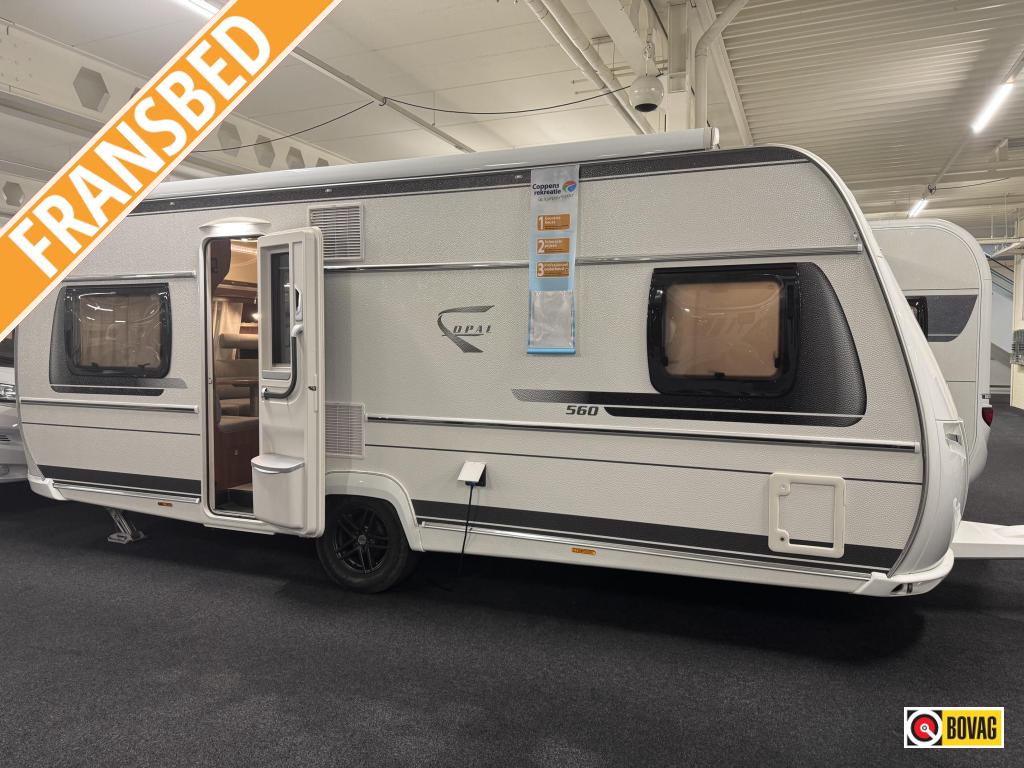 Fendt Opal 560 SRF 2019 AIRCO + LUIFEL!!!, Caravans en Kamperen, Standaardzit, Overige typen, Bedrijf, Tot en met 4