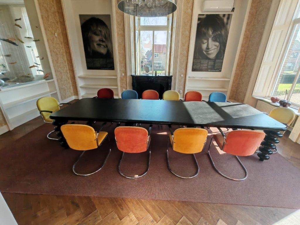 Van Gispen Stoelen - Design Klassiekers, Ophalen, Gebruikt, Overige kleuren, Stof