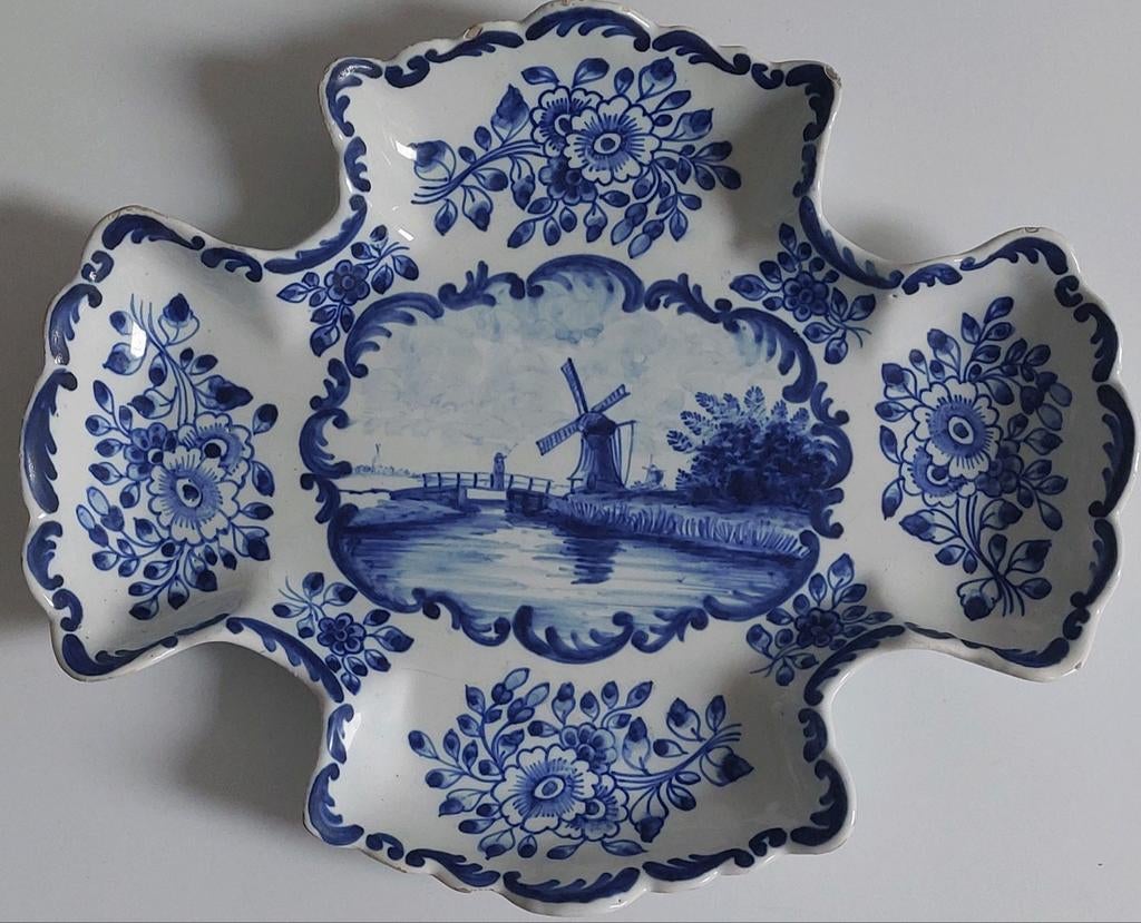 Delfts blauw makkum tichelaar, Antiek en Kunst, Antiek | Wandborden en Tegels, Ophalen of Verzenden