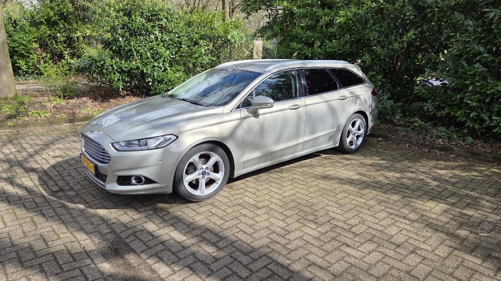 Ford Mondeo 2.0 Ecoboost 177KW Wagon AUT 2015, 1800 kg, Zwart, 4 cilinders, Mondeo