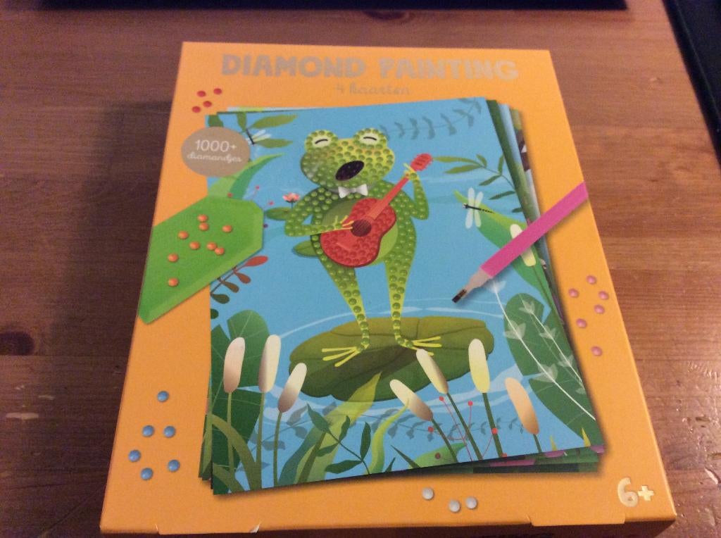 Diamond Painting set. 4 kaarten. Nieuw, Hobby en Vrije tijd, Knutselen, Ophalen of Verzenden, Nieuw, Knutselwerk