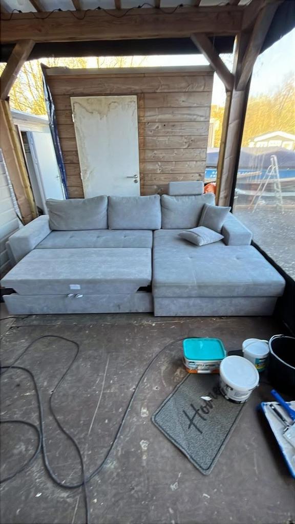 Comfortabele slaapbank - moet gereinigd worden, Ophalen, Gebruikt, 200 cm of meer, Rechthoekig