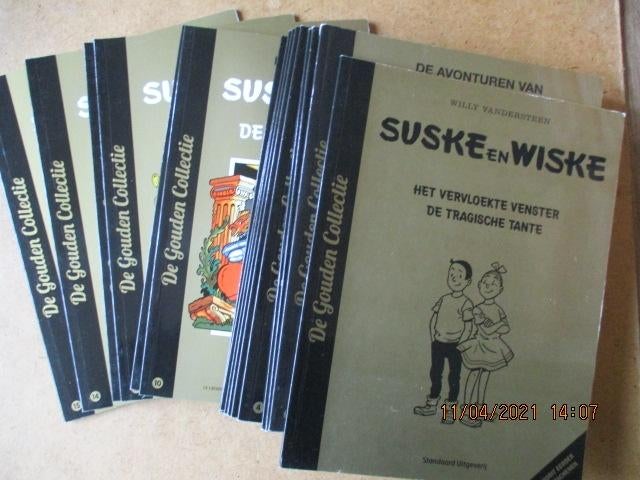 adv0997 suske en wiske gouden collectie compleet, Eén stripboek, Ophalen, Gelezen