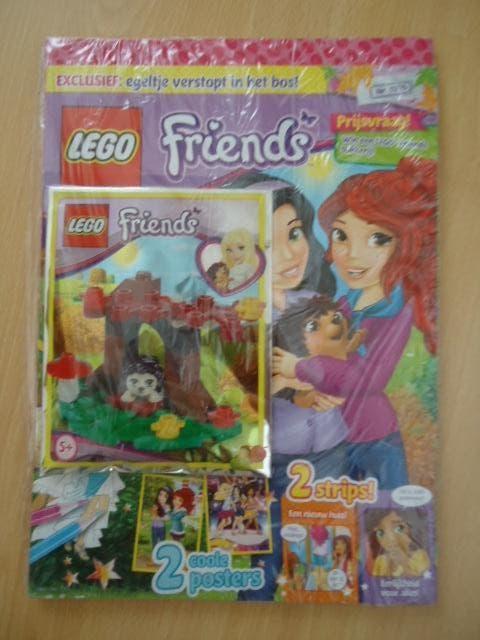 Lego Friends magazine november 2015, met set 561511 foliezak, Ophalen of Verzenden
