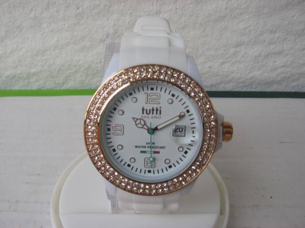 Horloge  Tutti Milano...Cristallo, Kunststof, Polshorloge, Overige materialen, Nieuw