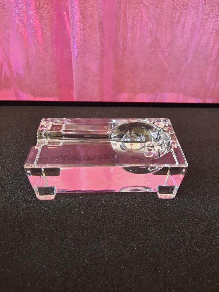 Glazen Sigaar Asbak, Ophalen of Verzenden