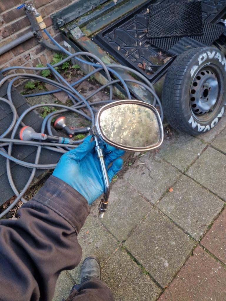 Spiegel Grande Retro scooters links/rechts, Fietsen en Brommers, Ophalen of Verzenden, Overige typen, Overige merken