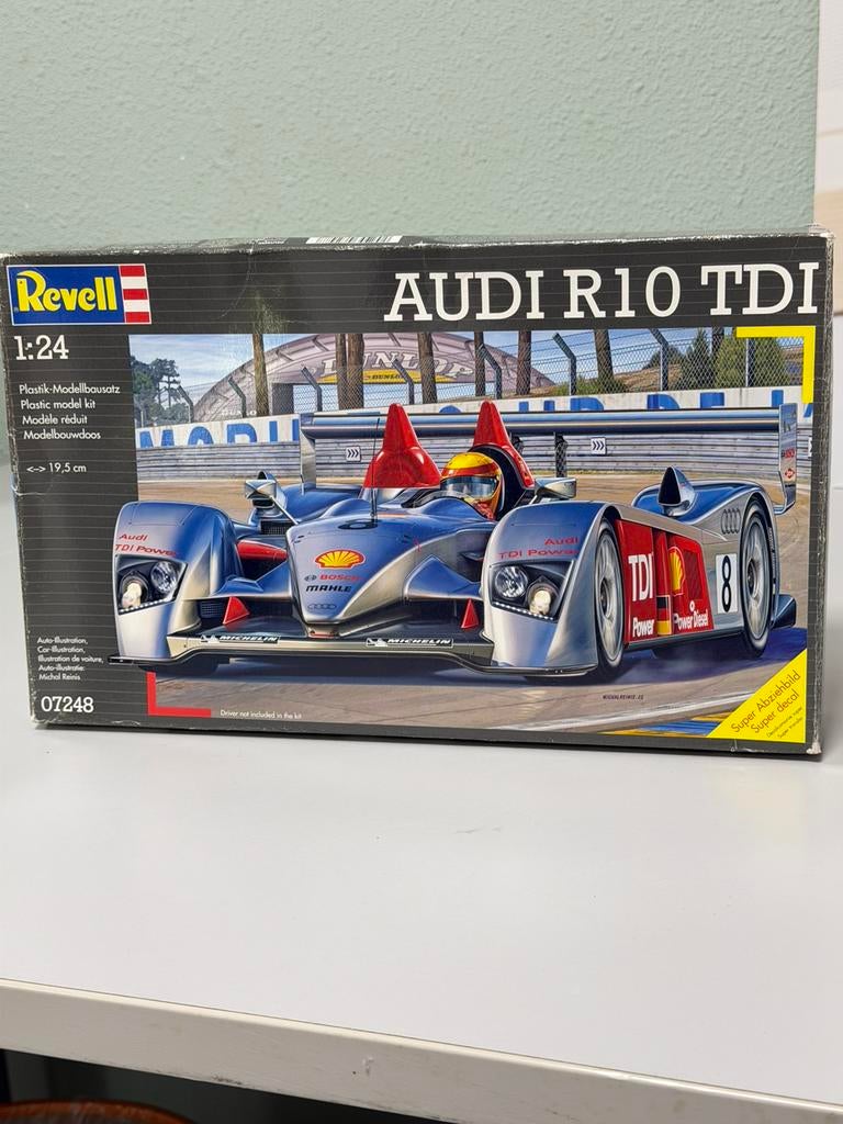 Revell Audi R10 TDI 1:24 Modelbouw Nieuw 07248 F1 formule 1, Auto, Revell, Groter dan 1:32, Nieuw