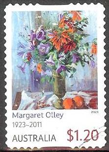 153 Australië 2023 Still Life Paintings s/a, Verzenden, Gestempeld