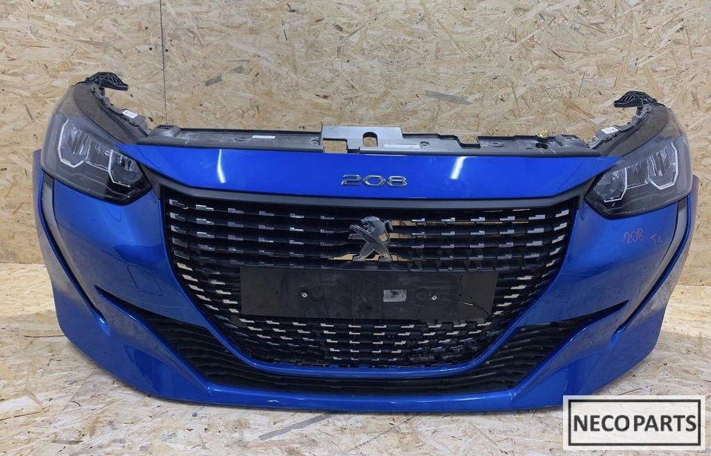 PEUGEOT 208 VOORKOP BUMPER KOPLAMP MOTORKAP SCHERM KOELER, Gebruikt, -, Ophalen of Verzenden, Achter