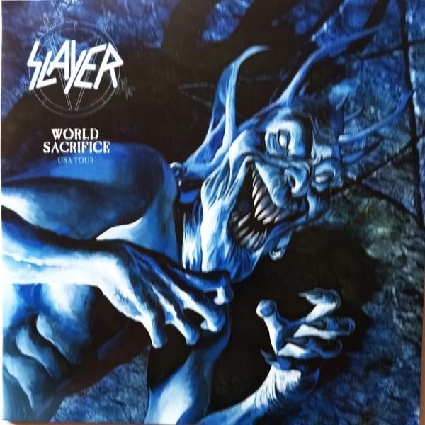 Slayer ‎– World Sacrifice Tour USA Tour 2 lp set nieuw  new, Cd's en Dvd's, Ophalen of Verzenden, Nieuw in verpakking