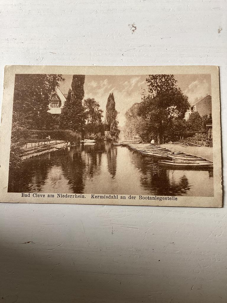 Ansichtkaart Bad Cleve am Niederrhein, Verzenden, Gelopen, Duitsland