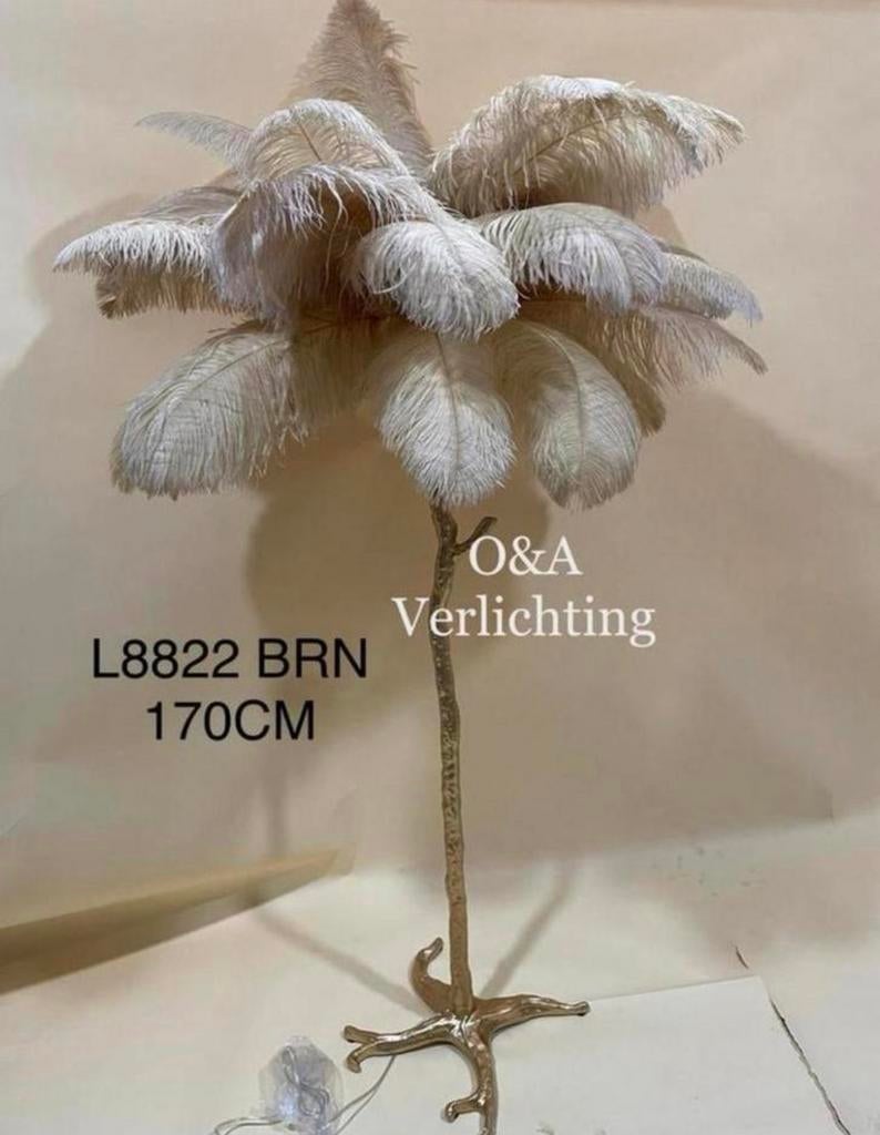 Veren Vloe - & Tafellamp - Stijlvol Design Nieuw, Ophalen of Verzenden, Nieuw, Overige materialen, 150 tot 200 cm