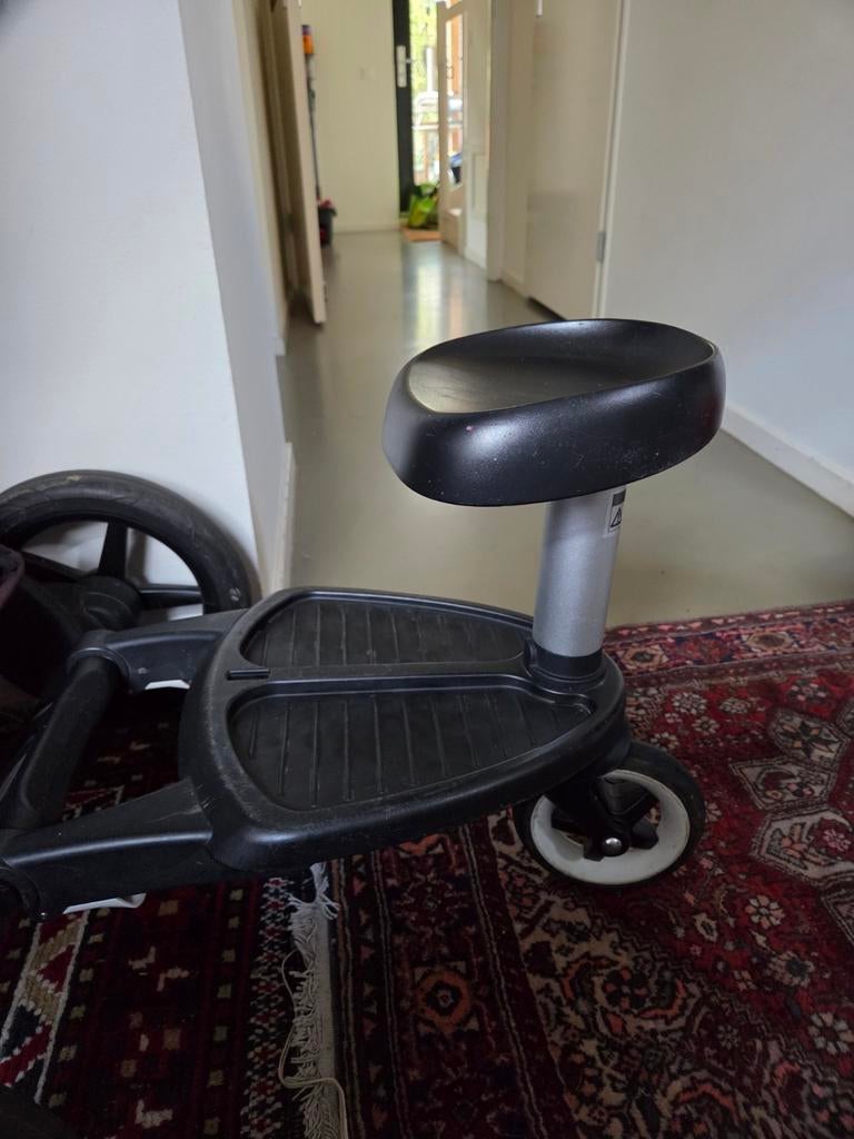 Bugaboo meerijdplankje met zitje - Wheeled Board, Ophalen, Gebruikt