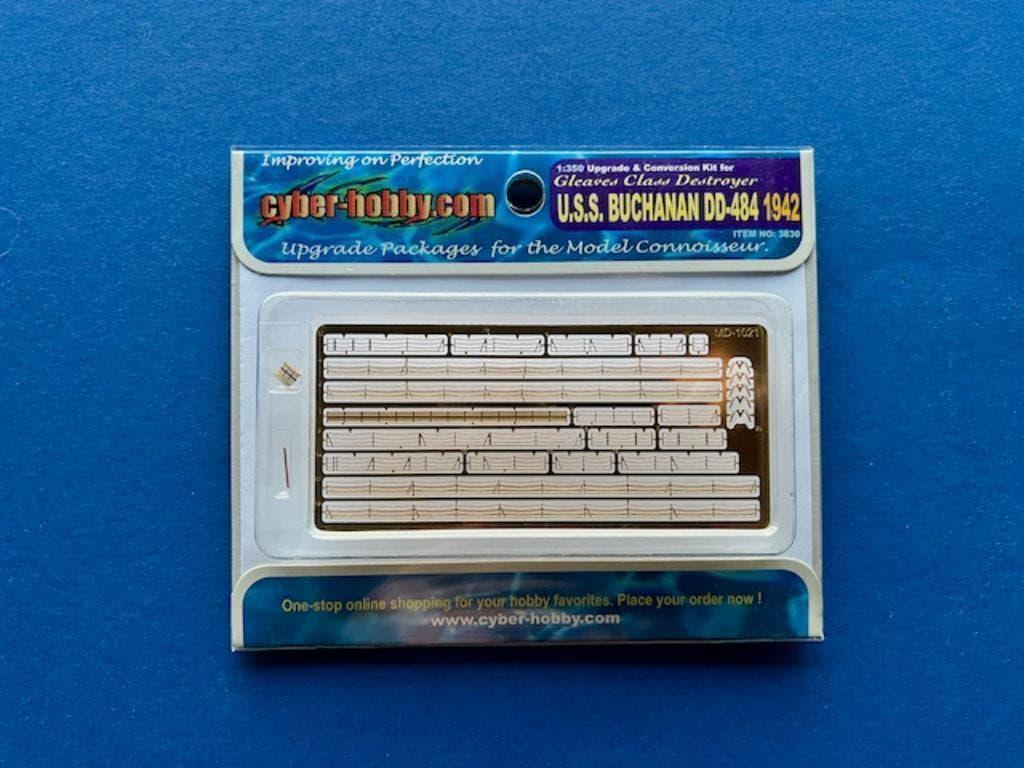 CyberHobby	3830	U.S.S. BUCHANAN DD-484 1942 Limited 1/350, Hobby en Vrije tijd, Modelbouw | Boten en Schepen, Ophalen of Verzenden