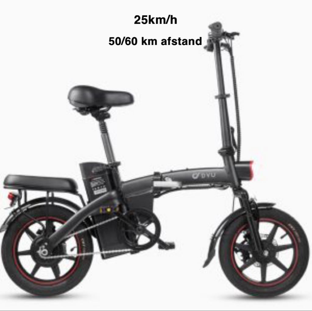 Elektrische vouwfiets - dyu d3f - C9 - A5 - opvouwbaar nieuw, Fietsen en Brommers, Fietsen | Vouwfietsen, Ophalen of Verzenden