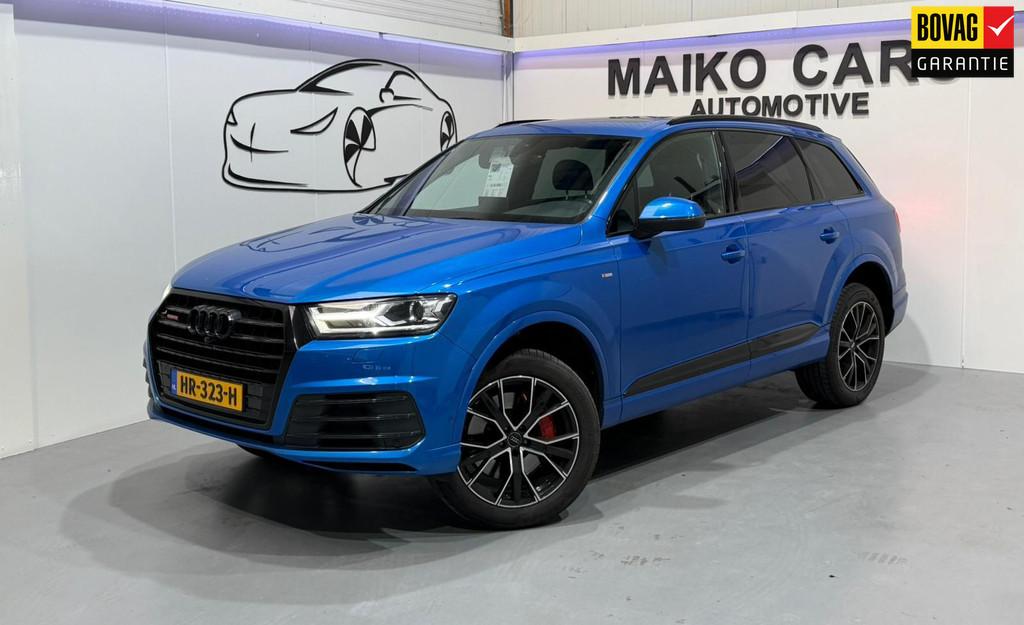 Audi Q7 3.0 TFSI quattro Pro 3x S LINE|PANO|360 Camera|lucht, Auto's, Audi, Bedrijf, Te koop, Q7, 360° camera, 4x4, ABS, Achteruitrijcamera