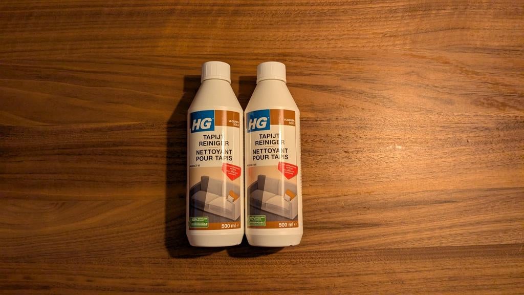 2x HG tapijtreiniger nieuw, Ophalen of Verzenden