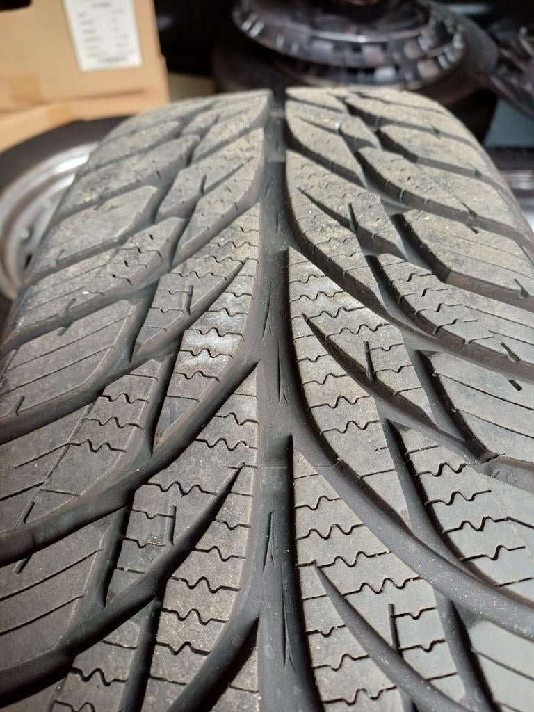 Nieuwe 4 seizoenen banden plus velgen Citroën Peugeot, Auto-onderdelen, Banden en Velgen, Ophalen, 15 inch, Banden en Velgen, Nieuw