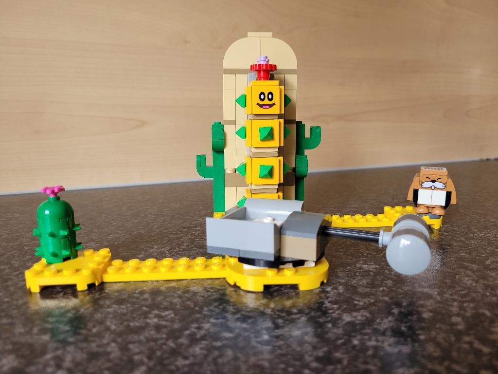 Lego Mario uitbreidingsset Desert Pokey 71363, Ophalen, Zo goed als nieuw, Complete set, Lego