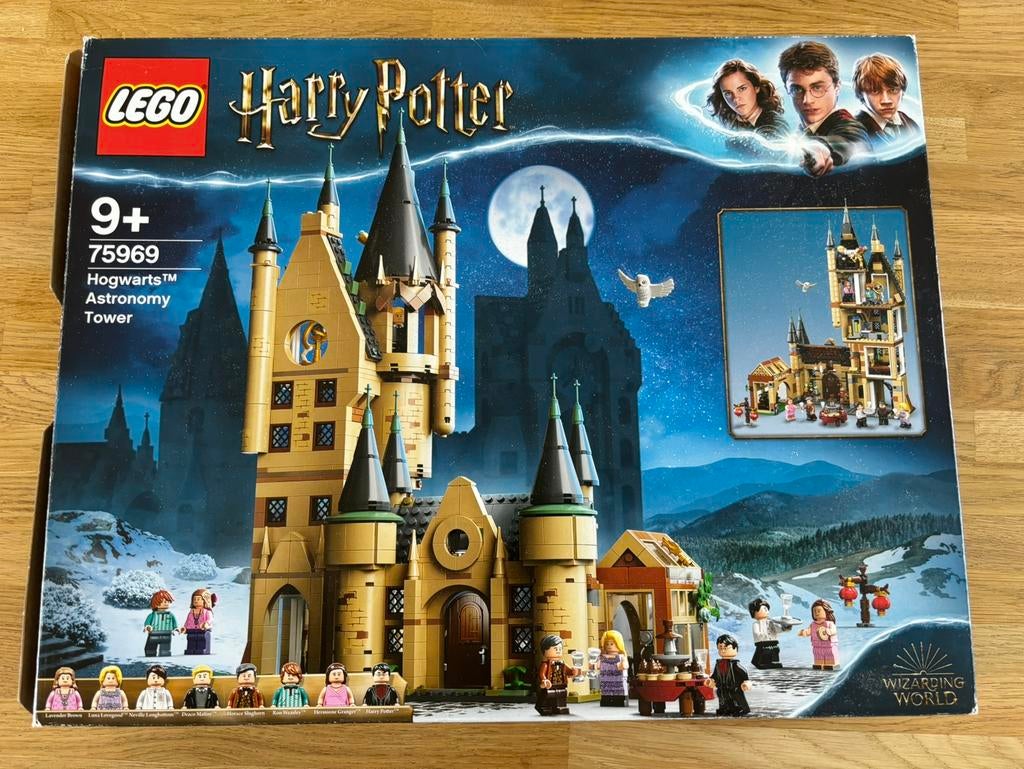 Harry Potter Lego 75969 Astronomy Tower, Ophalen of Verzenden, Zo goed als nieuw, Complete set, Lego