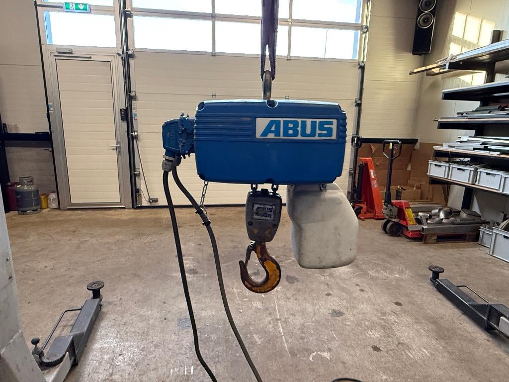 Elektrische kettingtakel Abus GM3 1000kg, Ophalen, Gebruikt, Elektrisch