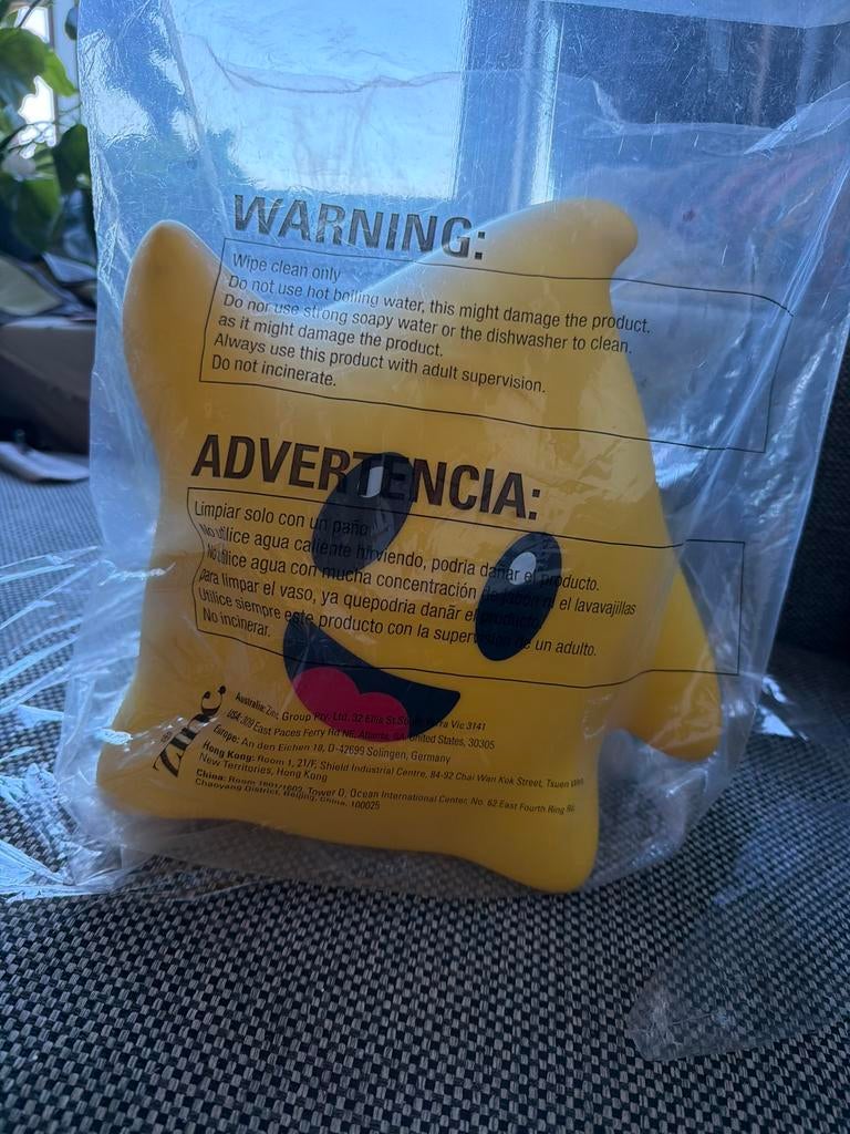 Gele Luma popcorn mario galaxy popcornbucket, Geel, Overige typen, Nieuw, Ophalen of Verzenden