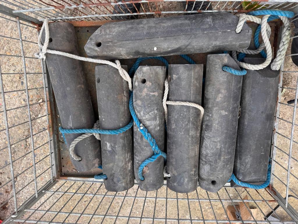 8 Vol rubber fenders, Ophalen, Gebruikt, Overige typen