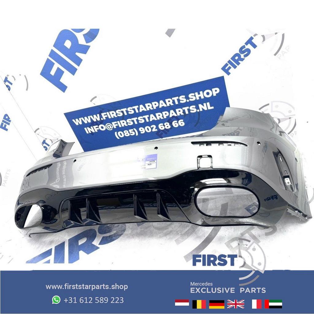 W177 FACELIFT A35 A45 AMG BUMPER A KLASSE 2023 A45S ACHTERBU, Gebruikt, -, Ophalen of Verzenden, Achter