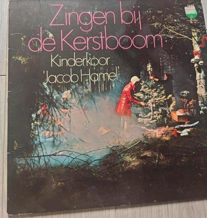 LP Zingen bij de Kerstboom - Kinderkoor 'Jacob Hamel', Ophalen of Verzenden, Gebruikt, 12 inch