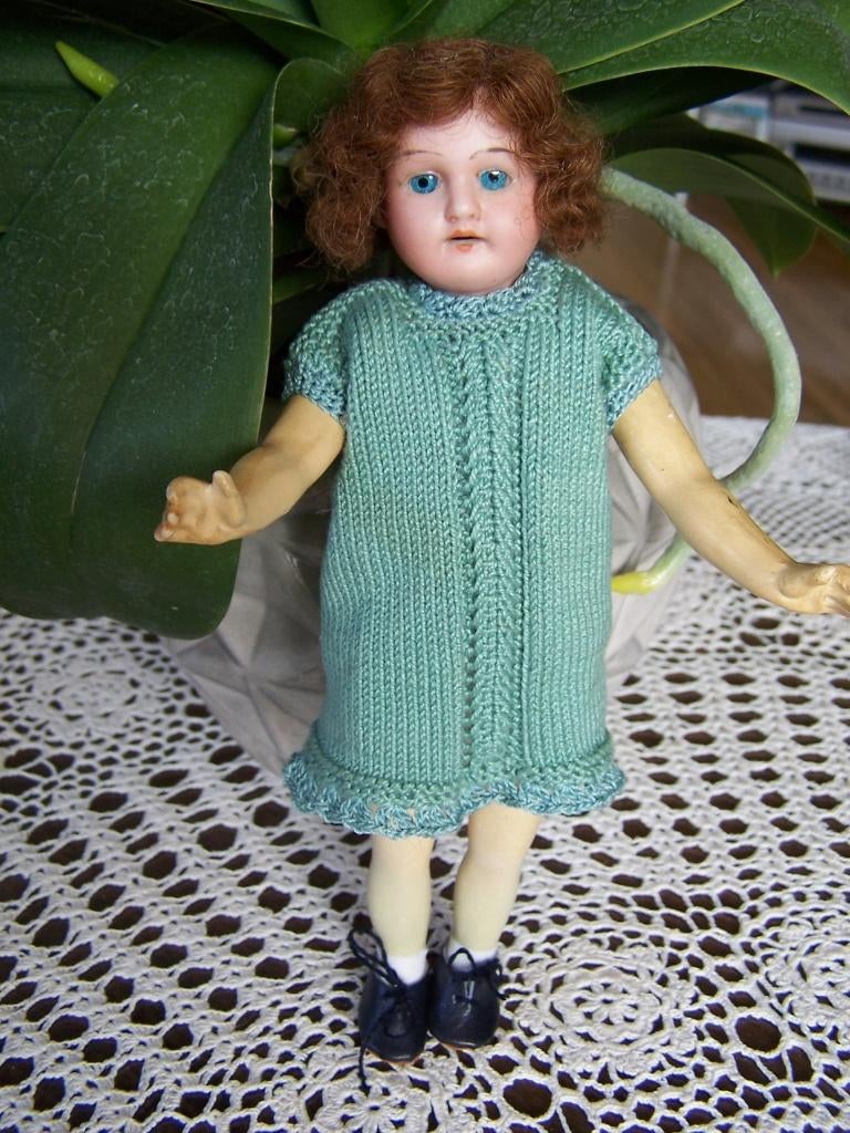 Antiek popje, Verzamelen, Ophalen of Verzenden, Gebruikt, Pop