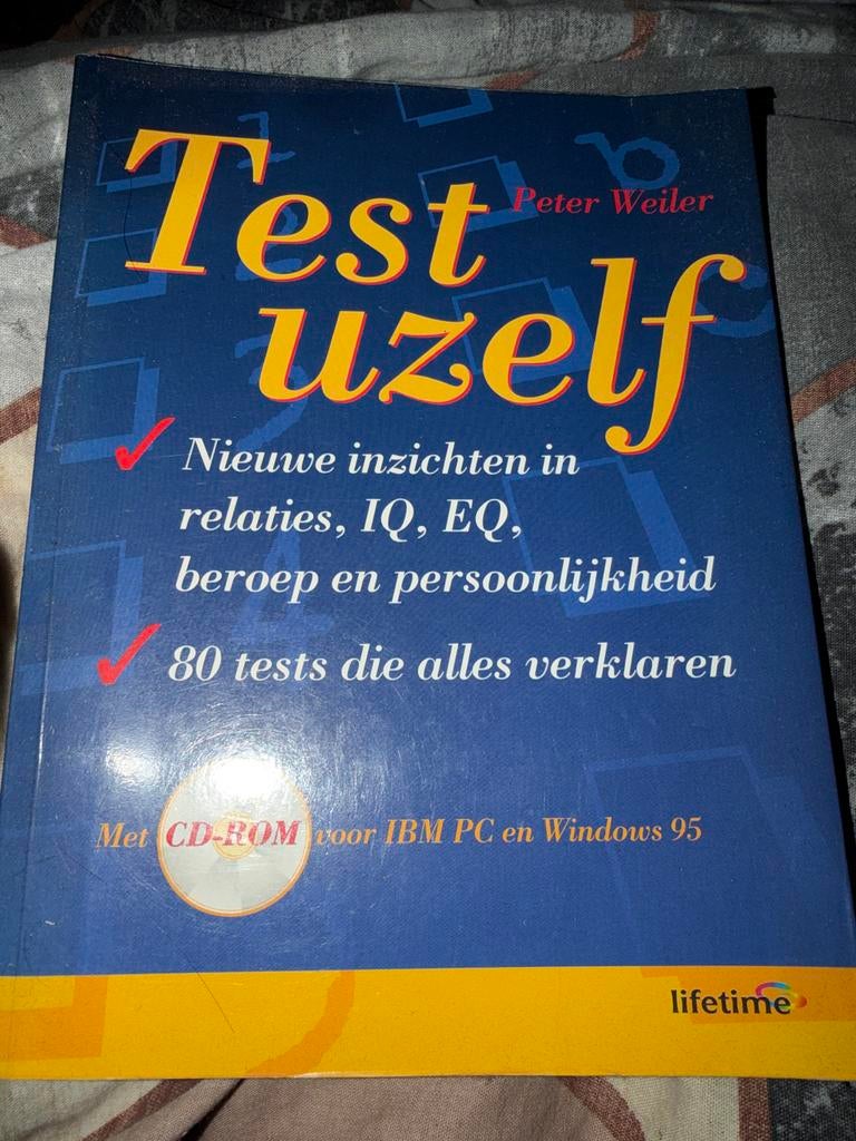 NK1.  P. Weiler - Test uzelf, Ophalen of Verzenden, P. Weiler, Ontwikkelingspsychologie, Zo goed als nieuw