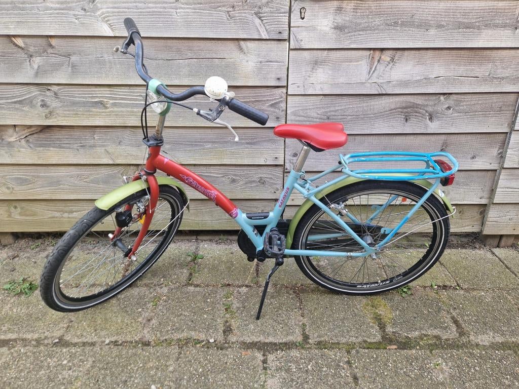 Meisjes fiets Batavus 24 inch, Fietsen en Brommers, Fietsaccessoires | Aanhangers en Karren, Ophalen, Gebruikt, Kinderkar