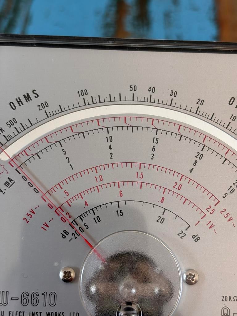 Kyoritsu KEW-6610 Multimeter - Koninklijke Landmacht – Japan, Verzamelen, Militaria | Algemeen, Ophalen of Verzenden, Landmacht