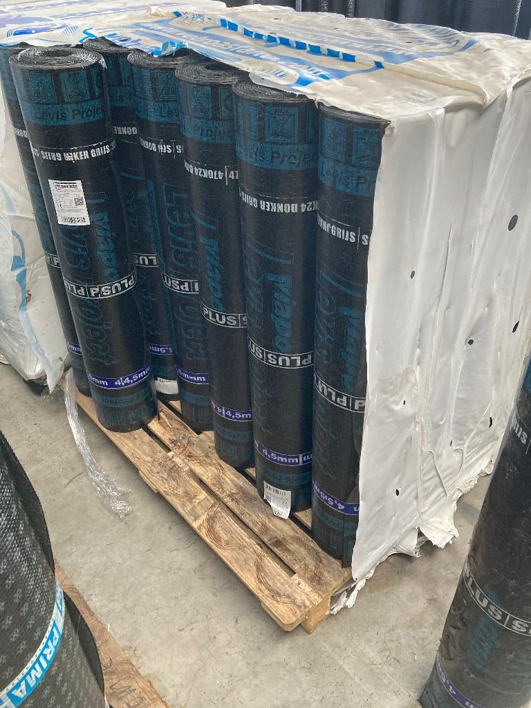 Dakleer Onderlaag en Toplaag Dakbedekkingen Bitumen, Ophalen, Overige materialen, Zwart, 5 tot 10 m²