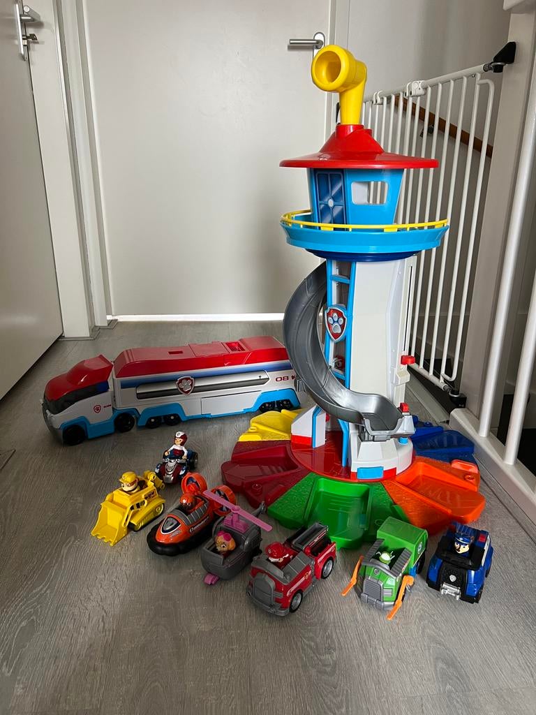 P5 Xxl power paw patrol alle pups, wagens truck ryder, Ophalen of Verzenden, Zo goed als nieuw
