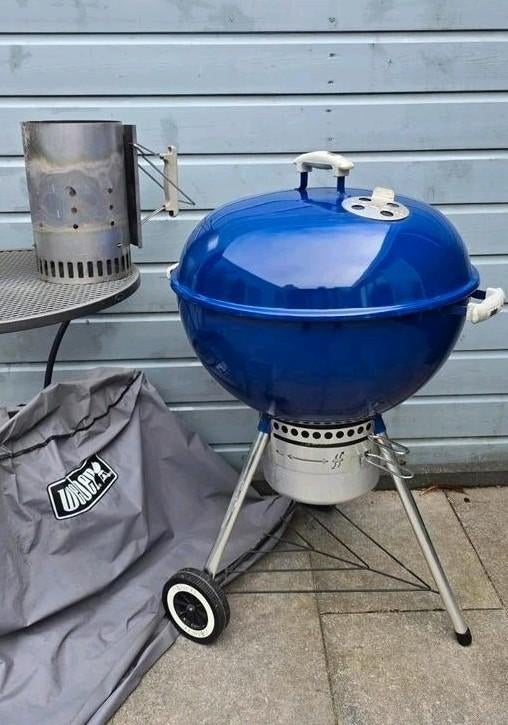Weber Master houtskool BBQ 58cm met accessoires, Ophalen