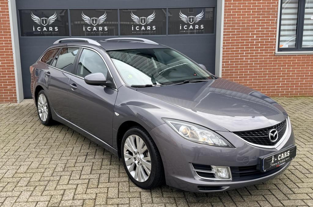 Mazda 6 Sportbreak 2.0 S-VT TS Trekhaak Cruise Airco, Auto's, Mazda, 1330 kg, Stof, Gebruikt, 4 cilinders