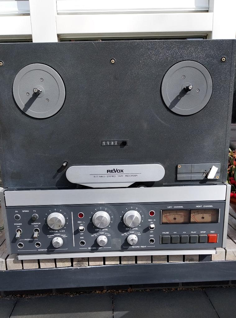 Revox B77mk2 en een A77mk3 gereviseerd, te koop, Ophalen of Verzenden, Bandrecorder
