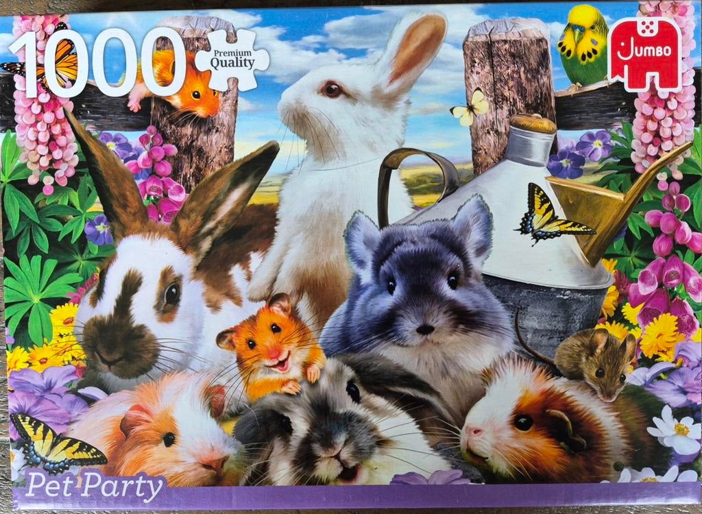 3 JUMBO puzzels 1000 stukjes, Ophalen, 500 t/m 1500 stukjes