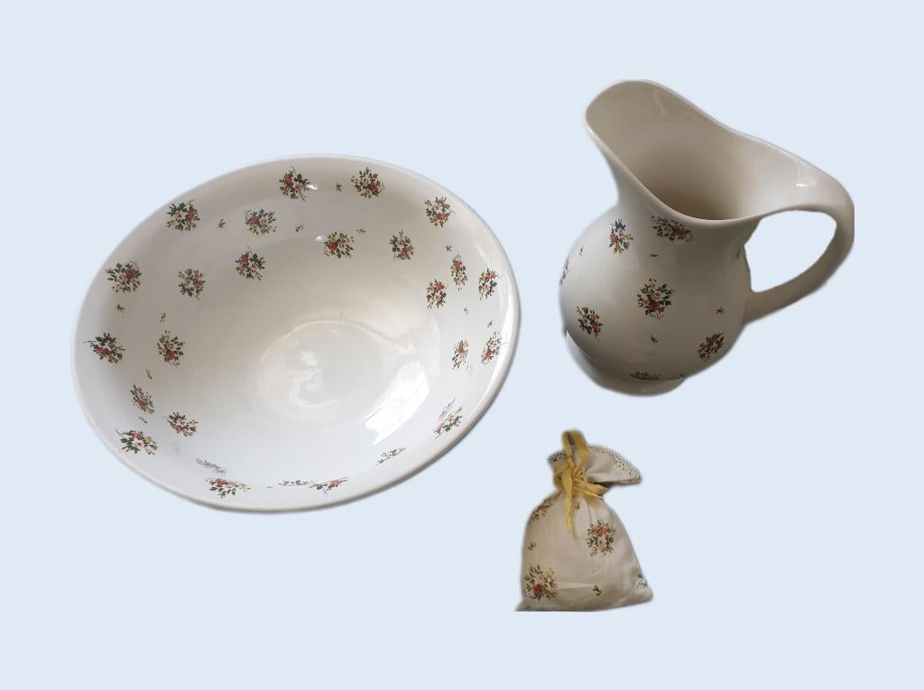 SHEPHERD'S HEALTH lampet - kan, schaal en zeepje ~ GG7500, Antiek en Kunst, Ophalen of Verzenden