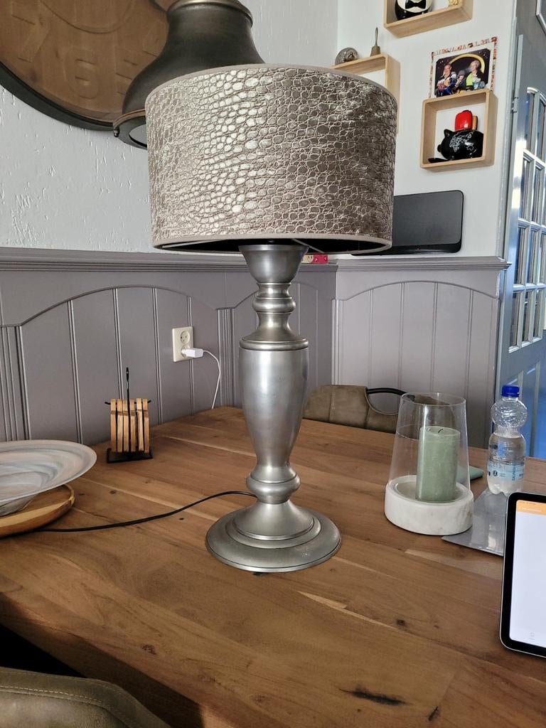 Mooie lampen met kap, Ophalen, Zo goed als nieuw, Metaal, 50 tot 75 cm