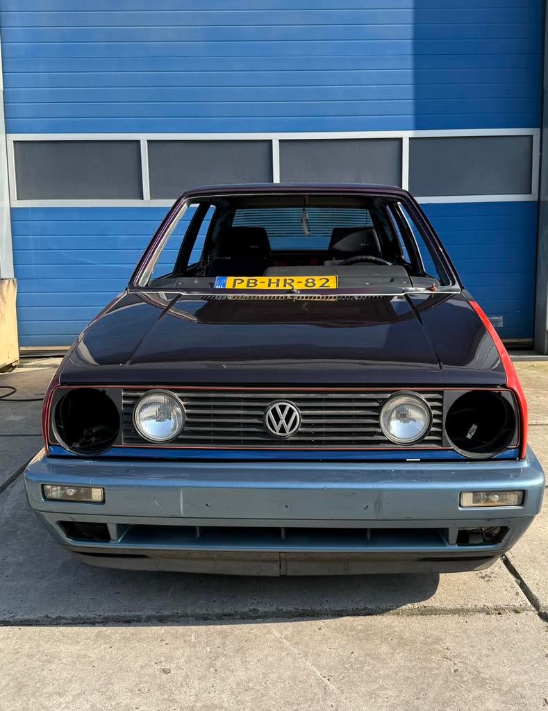 GOLF MK2 / 1.8-16v GTI / G60 / RECARO 16v / VOTEX / PROJECT, Auto's, Volkswagen, Voorwielaandrijving, 129 pk, Handgeschakeld, 1033 kg