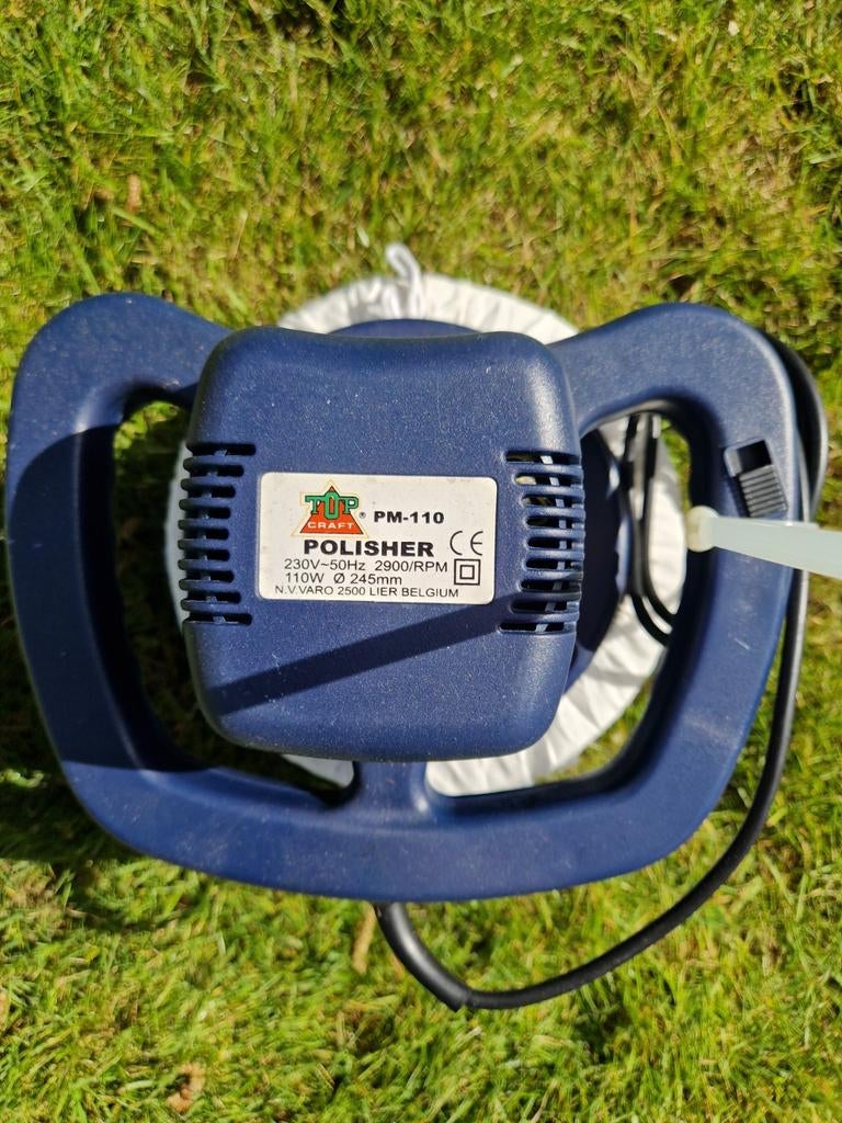 Top Craft PM-110 Polijstmachine, Ophalen, Gebruikt, Minder dan 600 watt, Overige typen