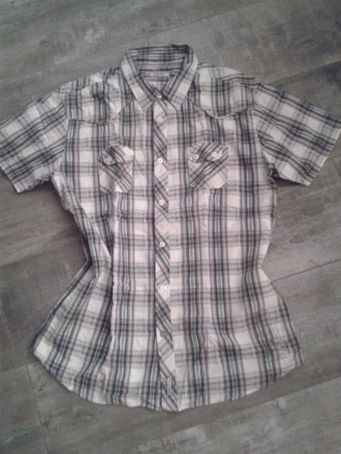 Engine overhemd en geruit overhemd beide XL als nieuw, Ophalen of Verzenden, Zo goed als nieuw, Overige kleuren, Halswijdte 43/44 (XL)